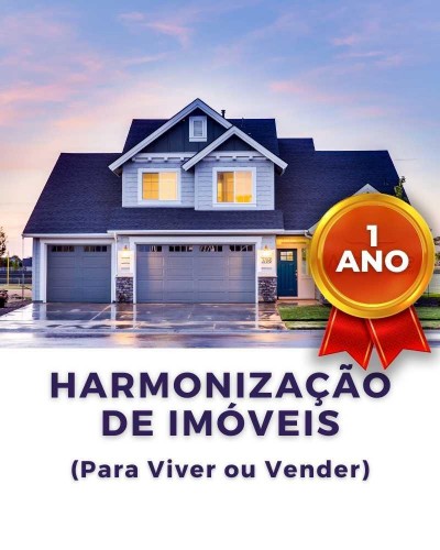 Detalhes do produto Terapia de BioAnálise: Harmonização de Imóveis (Para Viver ou Vender)